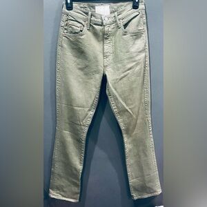 MOTHER Women’s Khaki High Waist Boot Cut Jeans New without tags Size 27